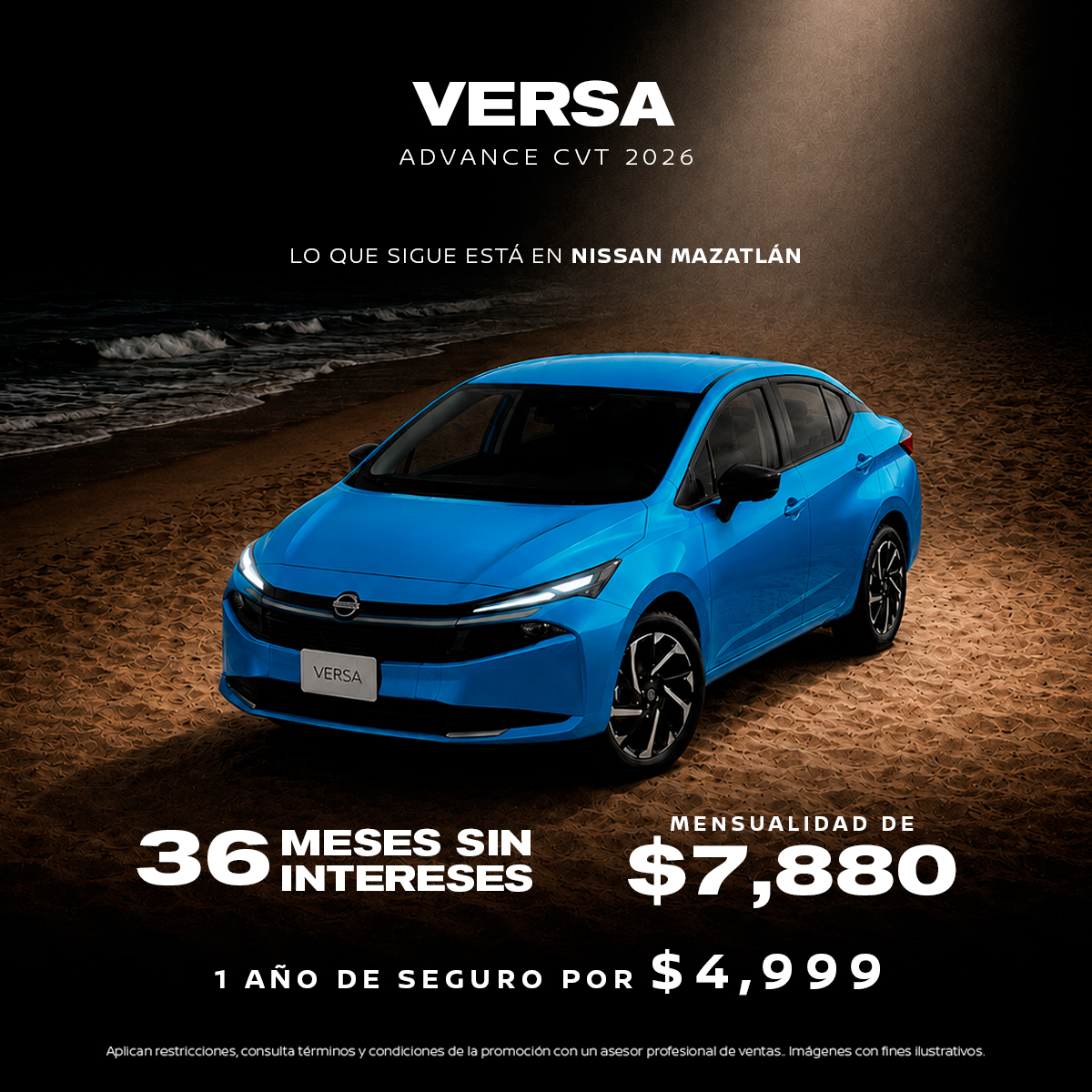 Promocion nissan versa 2026